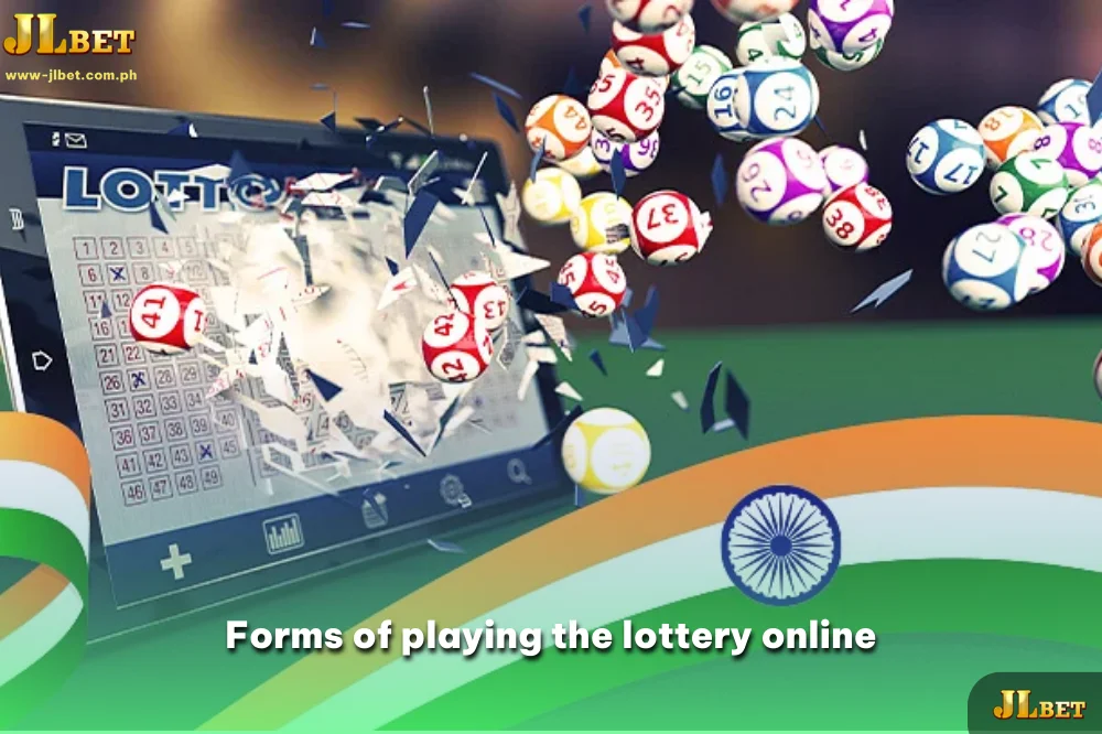 Forms of playing the lottery online